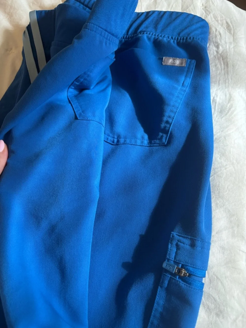 Figs Zamora Jogger Scrub Pants Royal Blue - Picture 9 of 12